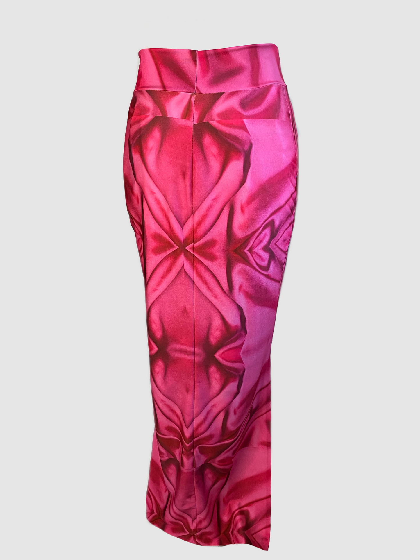 Adjustable Slit - Pink Passion Maxi Skirt